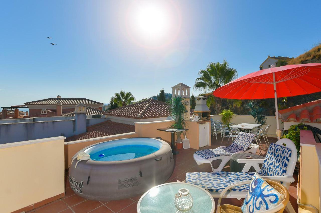 Bluebenalmadena 200Meters From The Beach With Jacuzzi And Rooftop Terrace (Adults Only) المظهر الخارجي الصورة
